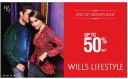 Wills Lifestyle - Upto 50% Off